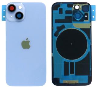 Apple Iphone 14 hátlap üveg + kamera üveg - kék színű (Blue)