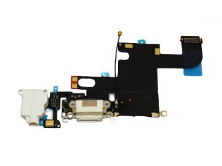 Apple iPhone 6 Flex töltőkábel, AUX port, mikrofon - fehér