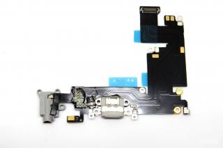 Apple iPhone 6 Plus Flex töltőkábel, AUX port, mikrofon – szürke