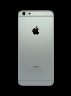 Apple iPhone 6 Plus hátlap ezüst (silver) + gombok