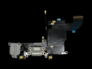 Apple iPhone 6s Flex töltőkábel, AUX port, mikrofon - szürke