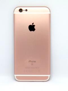 Apple iPhone 6s hátlap rózsaszín  (rose gold) + gombok