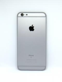 Apple iPhone 6s Plus hátlap szürke (space gray) + gombok