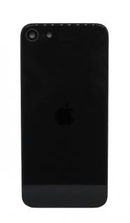 Apple Iphone SE 2020 hátlap üveg + kamera üveg – fekete színű (Midnight)