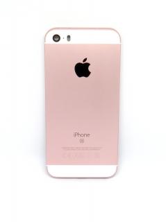 Apple iPhone SE hátlap rózsaszín (rose gold) + gombok