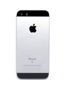 Apple iPhone SE hátlap szürke (space gray) + gombok