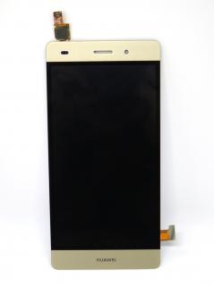 Eredeti LCD képernyő Huawei P8 Lite (ALE-L21) + arany érintőképernyő