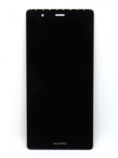 Eredeti LCD képernyő Huawei P9 (L09) + fekete érintőképernyő
