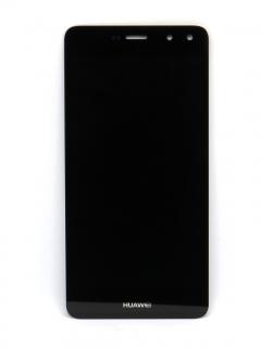 Eredeti LCD képernyő Huawei Y6 2017 + fekete érintőképernyő