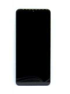 Eredeti LCD Samsung Galaxy A12 (a125)  képernyő+ érintőfelület fekete + keret