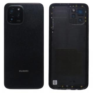 Huawei Nova Y61 - Hátsó tok + fényképező tokja + gombok, fekete színű (Midnight Black)