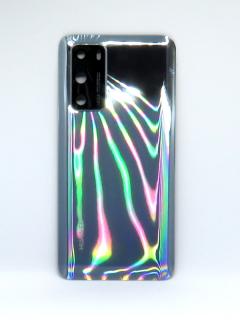 Huawei P40 - Hátsó tok + fényképező tok,  ezüst színű