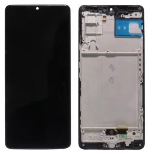 Incell pót LCD képernyő Samsung Galaxy A42 5G (SM-A426B) + fekete érintőképernyő + Keret