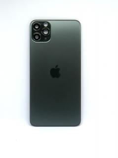 Iphone 11 Pro Max hátlap üveg+ kamera üveg - Green