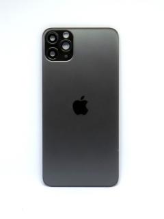 Iphone 11 Pro Max hátlap üveg+ kamera üveg -Space grey