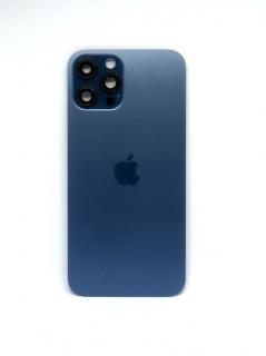 Iphone 12 Pro Max hátlap üveg + kamera üveg - Blue