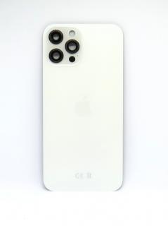 Iphone 12 Pro Max hátlap üveg + kamera üveg - Silver