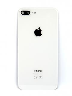 Iphone 8 Plus hátlap üveg + kamera üveg – ezüst színű