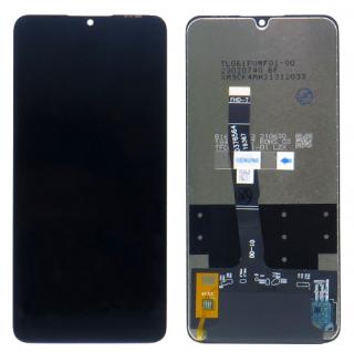 LCD kijelző Huawei P30 Lite (MAR-LX1A) + fekete érintőpanel - TFT