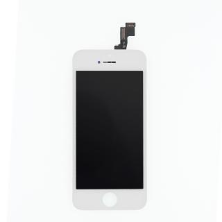 OEM LCD iPhone 5s, iPhone SE kijező + fehér érintőpanel