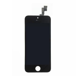 OEM LCD iPhone 5s, iPhone SE kijező + fekete érintőpanel