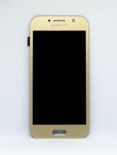 Oled képernyő Samsung Galaxy A5 2017 (a520) + arany érintőképernyő