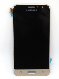 Oled képernyő Samsung Galaxy J1 2016 (j120) + arany érintőképernyő