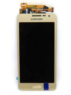 Pót LCD képernyő Samsung Galaxy A3 2015 (a300) + arany érintőképernyő