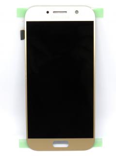 Pót LCD képernyő Samsung Galaxy A5 2017 (a520) + arany érintőképernyő