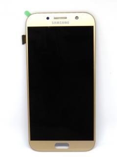 Pót LCD képernyő Samsung Galaxy A7 2017 (a720) + arany érintőképernyő