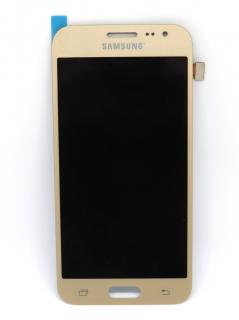 Pót LCD képernyő Samsung Galaxy J2 (j200) + arany érintőképernyő