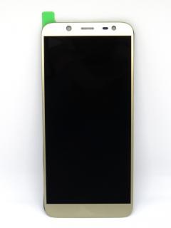 Pót LCD képernyő Samsung Galaxy J6 (j600) + arany érintőképernyő