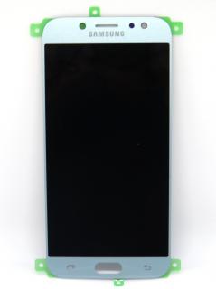 Pót LCD képernyő Samsung Galaxy J7 2017 (j730) + ezüst érintőképernyő