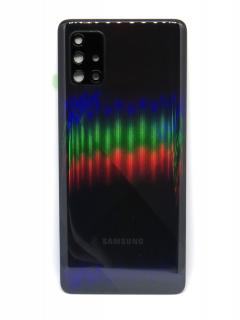 Samsung A71 Galaxy (SM-A715F) - Hátsó tok +fényképező tok, fekete színű