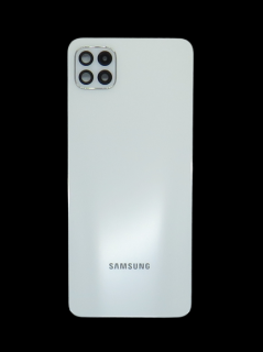 Samsung Galaxy A22 5G (SM-A226) - Hátsó tok +fényképező tok, fehér színű (White)