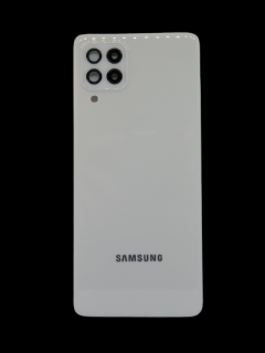 Samsung Galaxy A22 (SM-A225) - Hátsó tok +fényképező tok, fehér színű (White)