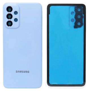 Samsung Galaxy A23 5G (SM-A236) hátlap + fényképező tok - fehér kék (Blue)