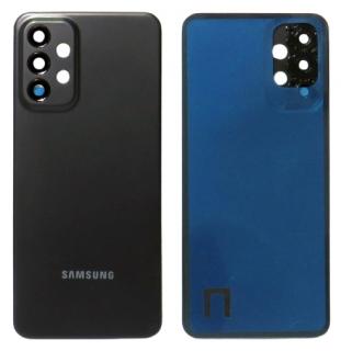 Samsung Galaxy A23 5G (SM-A236) hátlap + fényképező tok - fekete színű (Black)