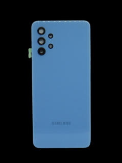 Samsung Galaxy A32 5G (SM-A326) - Hátsó tok +fényképező tok, kék színű (Awesome Blue)