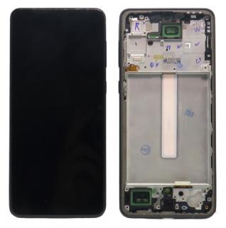 Samsung Galaxy A33 5G (SM-A336B) LCD pótképernyő + érintőfelület fekete + keret