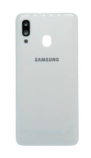 Samsung Galaxy A40 (SM-A405) - Hátsó tok + fényképező tok, fehér színű (White)