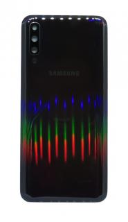 Samsung Galaxy A50 (SM-A505F) - Hátsó tok + fényképező tok, fekete színű (Black)