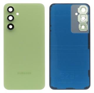 Samsung Galaxy A54 - Hátlap + kameravédő üveg, sárga szín (Lime)