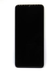 Samsung Galaxy A70 (SM-705FN) LCD pótképernyő+ érintőfelület fekete + keret