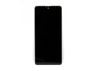 Samsung Galaxy A71 (SM-A715F) LCD pótképernyő+ érintőfelület fekete + keret
