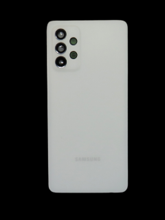 Samsung Galaxy A72 (SM-A725F), A72 5G (SM-A726B) -  Hátsó tok +fényképező tok, fehér színű (Awesome White)