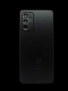 Samsung Galaxy A72 (SM-A725F), A72 5G (SM-A726B) -  Hátsó tok +fényképező tok, fekete színű (Awesome Black)