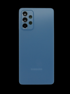 Samsung Galaxy A72 (SM-A725F), A72 5G (SM-A726B) -  Hátsó tok +fényképező tok, kék színű  (Awesome Blue)