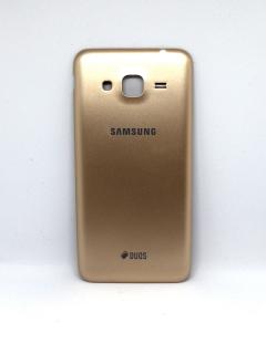 Samsung Galaxy J3 2016 (j320) - Hátsó tok +fényképező tok, arany színű