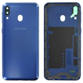 Samsung Galaxy M20 (M205F) - Hátsó tok +fényképező tok, kék színű